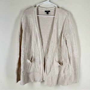 GAP Beige Cardigan size XS